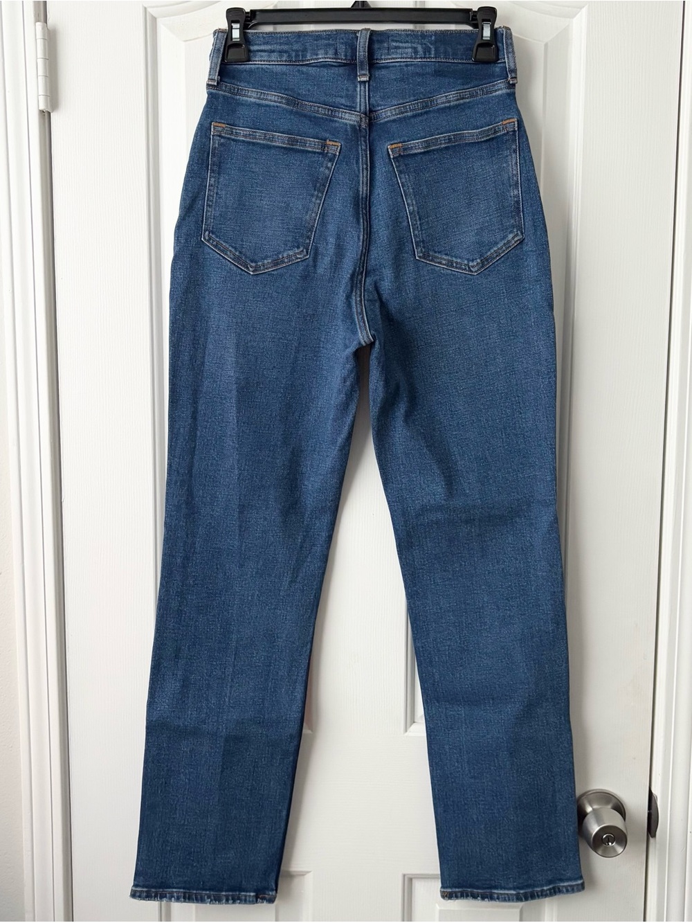 Abercrombie Curve Love The Ankle Straight Ultra High Rise Jeans - Picture 3 of 3
